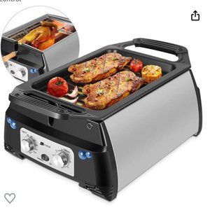 Flexzion Infrared Rotisserie Grill